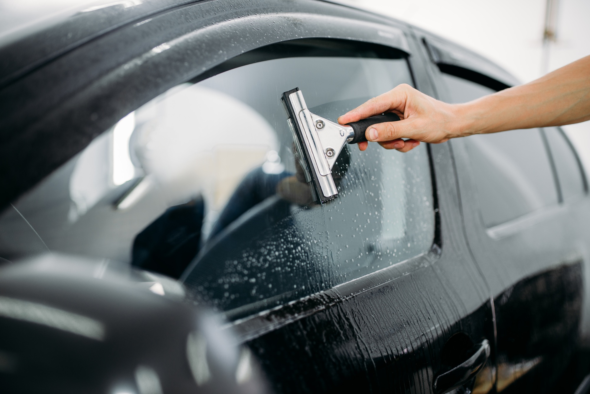 car window tinting installation